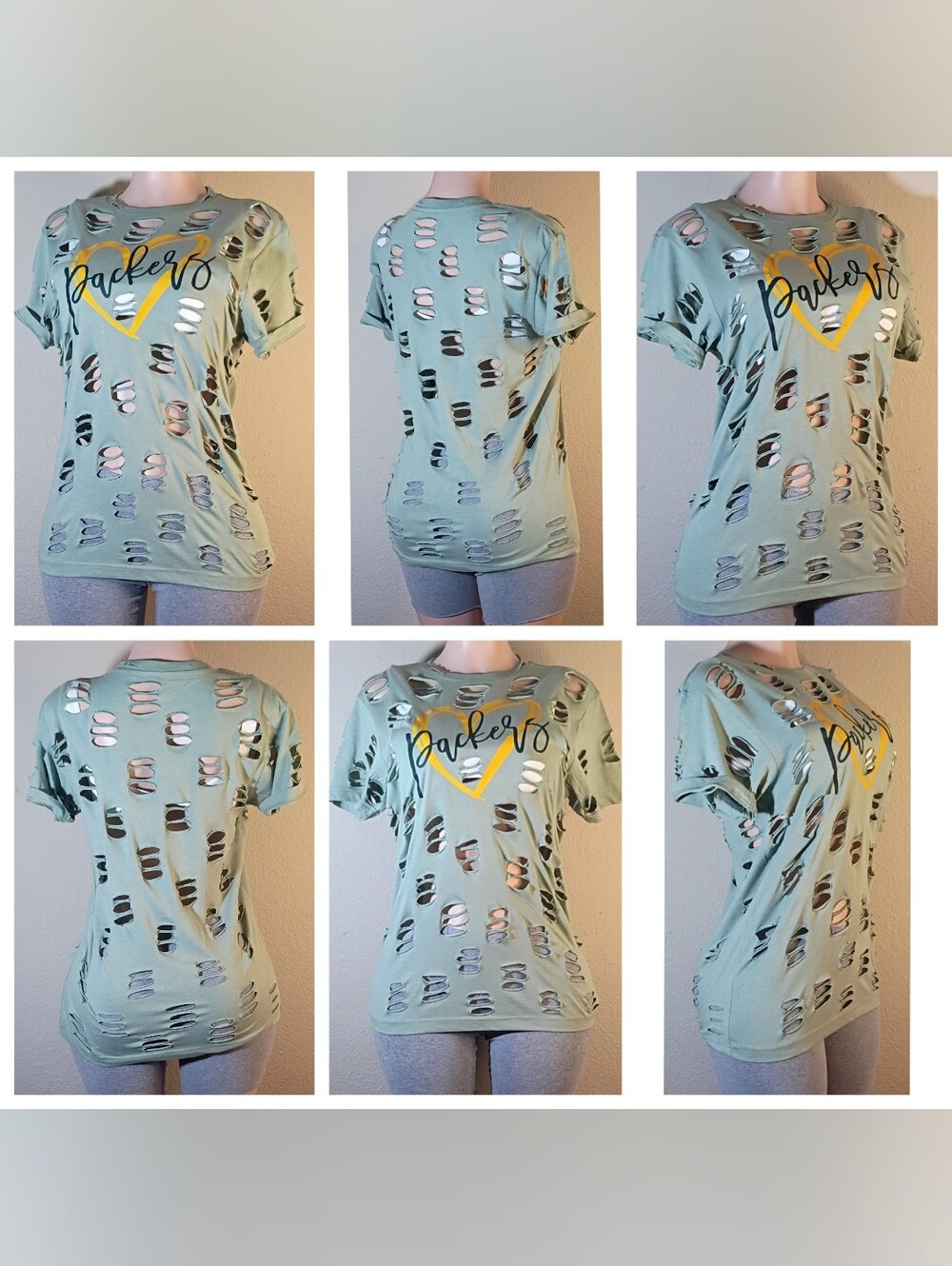 Green Bay Packers Custom Tee